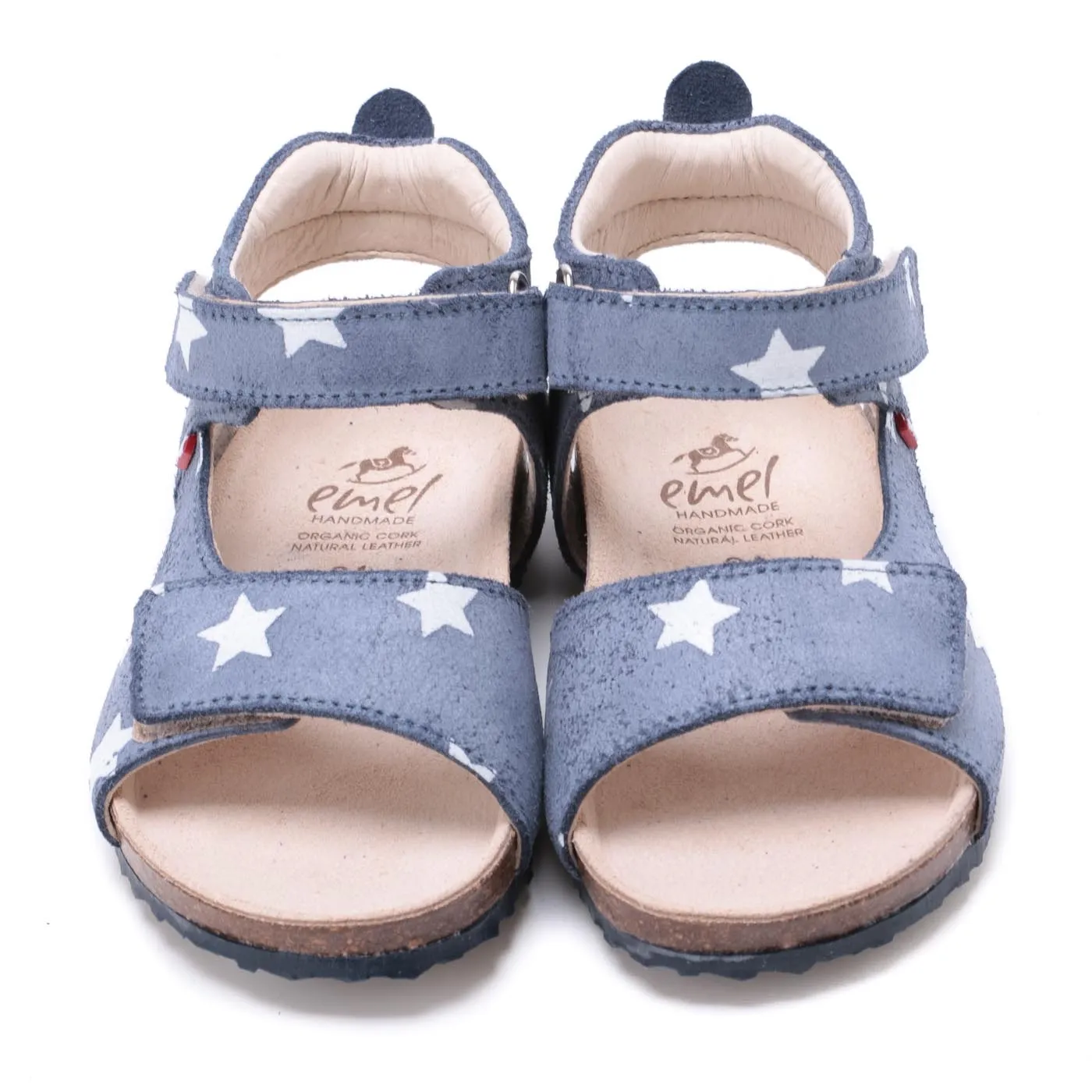 (2508B-16/2509B-16) Emel blue stars velcro sandals