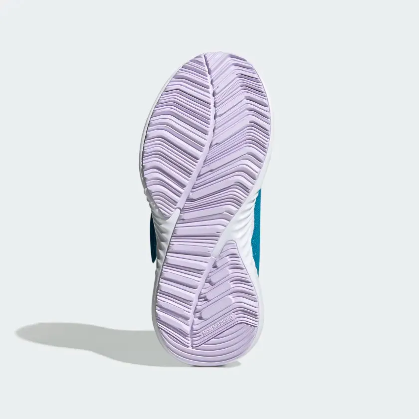 Adidas Fortarun X Frozen Shoes -Bold Aqua / Purple Tint / Cloud White