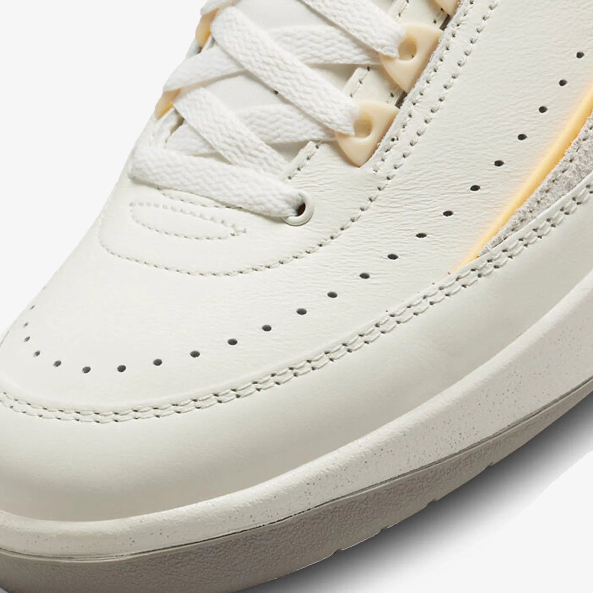 AIR JORDAN 2 RETRO LOW 'SAIL/MELON TINT-LIGHT CURRY-COBBLESTONE'