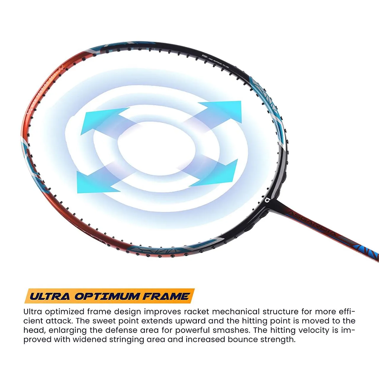 Apacs Asgardia Control Badminton Racket (Unstrung)