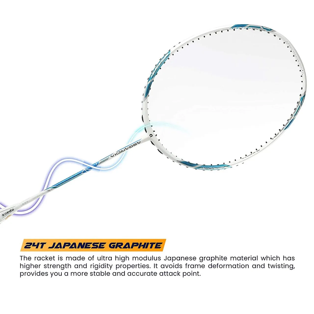 Apacs Asgardia Control Badminton Racket (Unstrung)