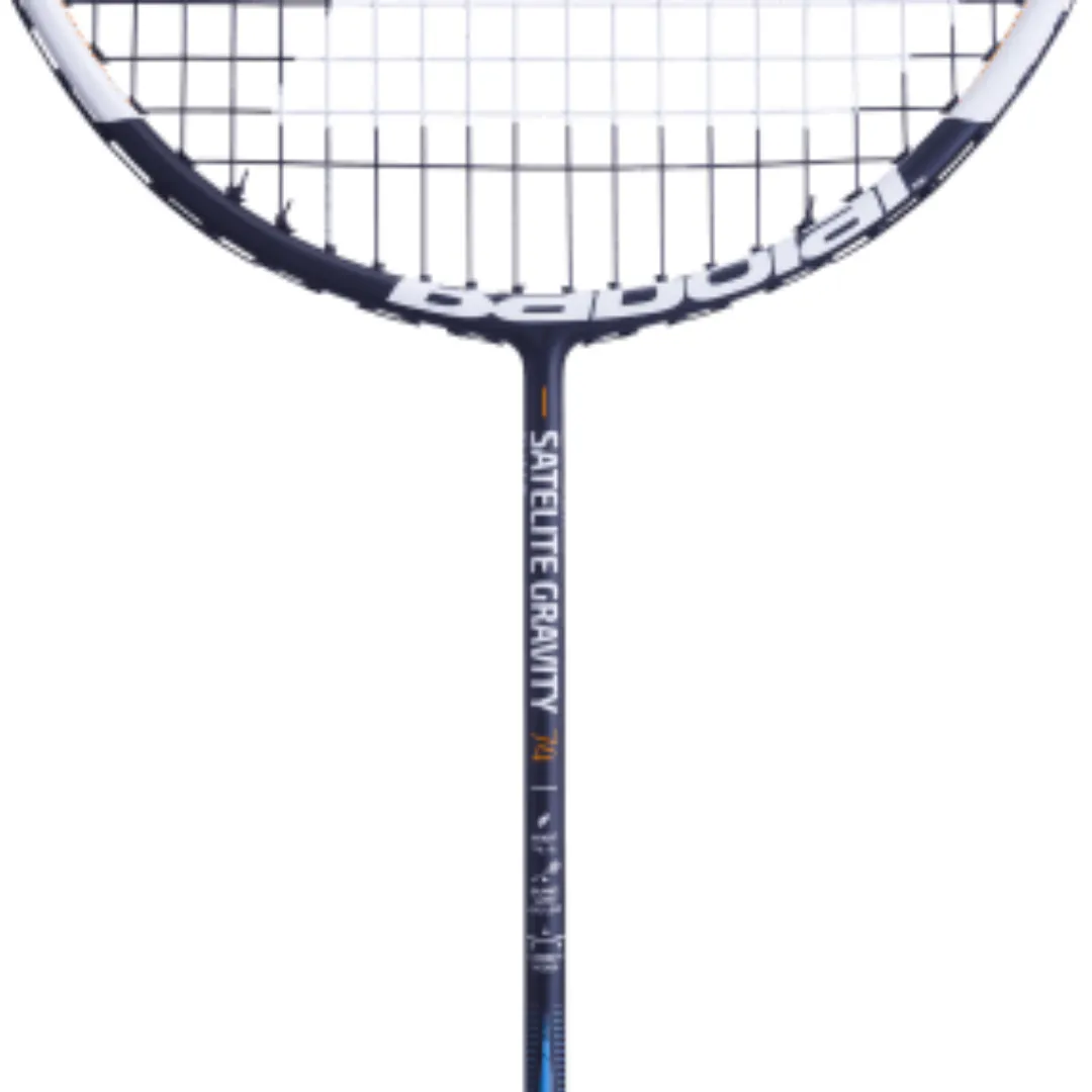 Babolat SATELITE GRAV74 String Badminton Racket [Navy]