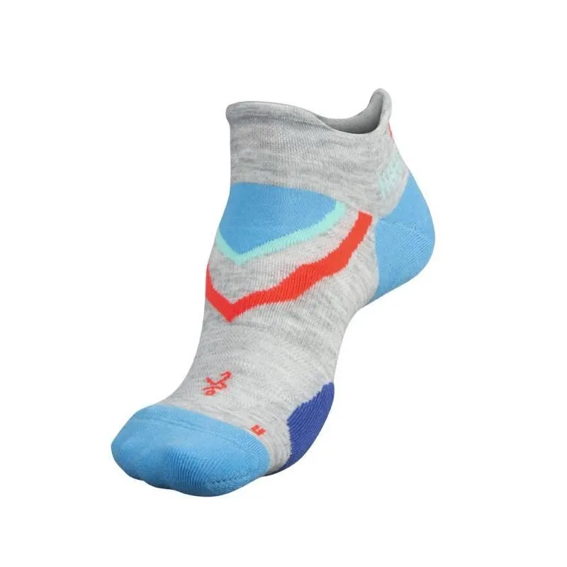 Balega Ultra Glide Socks - Mid Grey/ Ethreal Blue