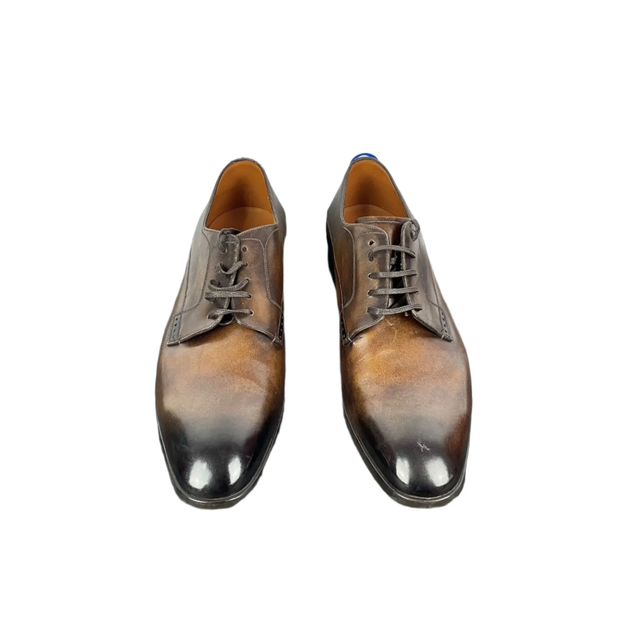 Bally Lantel Brown Leather Derby Shoes