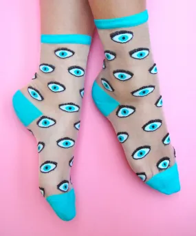 BLUE EYE SHEER SOCKS