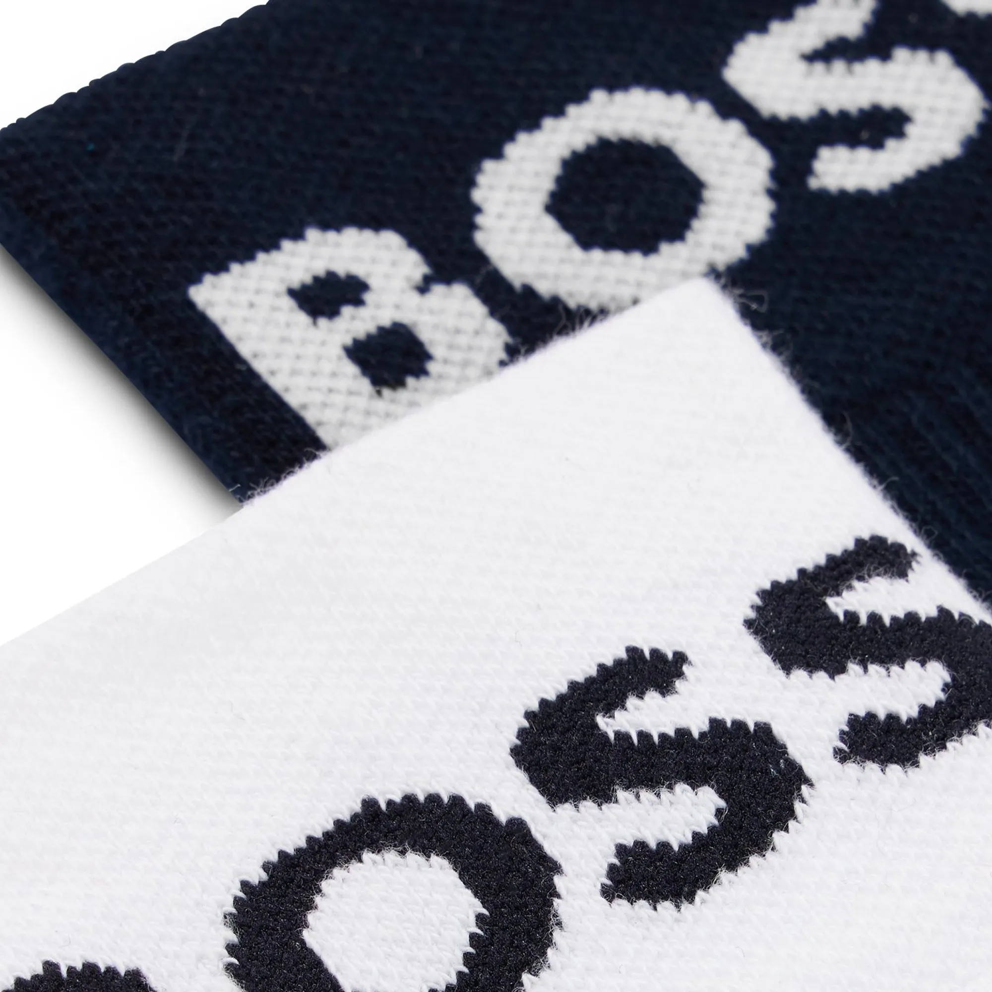 Boss 2 Pack RS Sport Socks - Navy/White