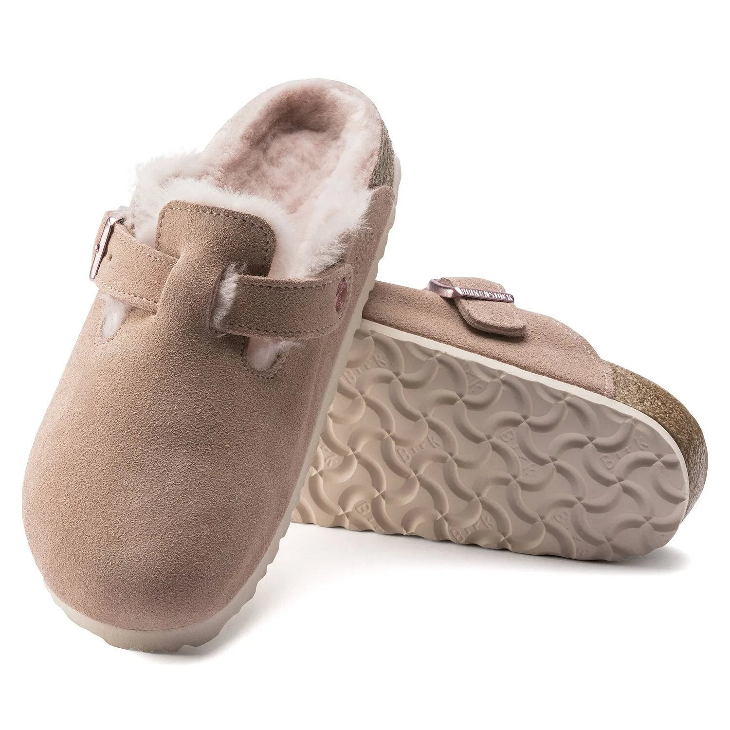 Boston Shearling - Pink Clay