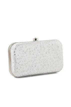 Casual Clutch B20748-Silver