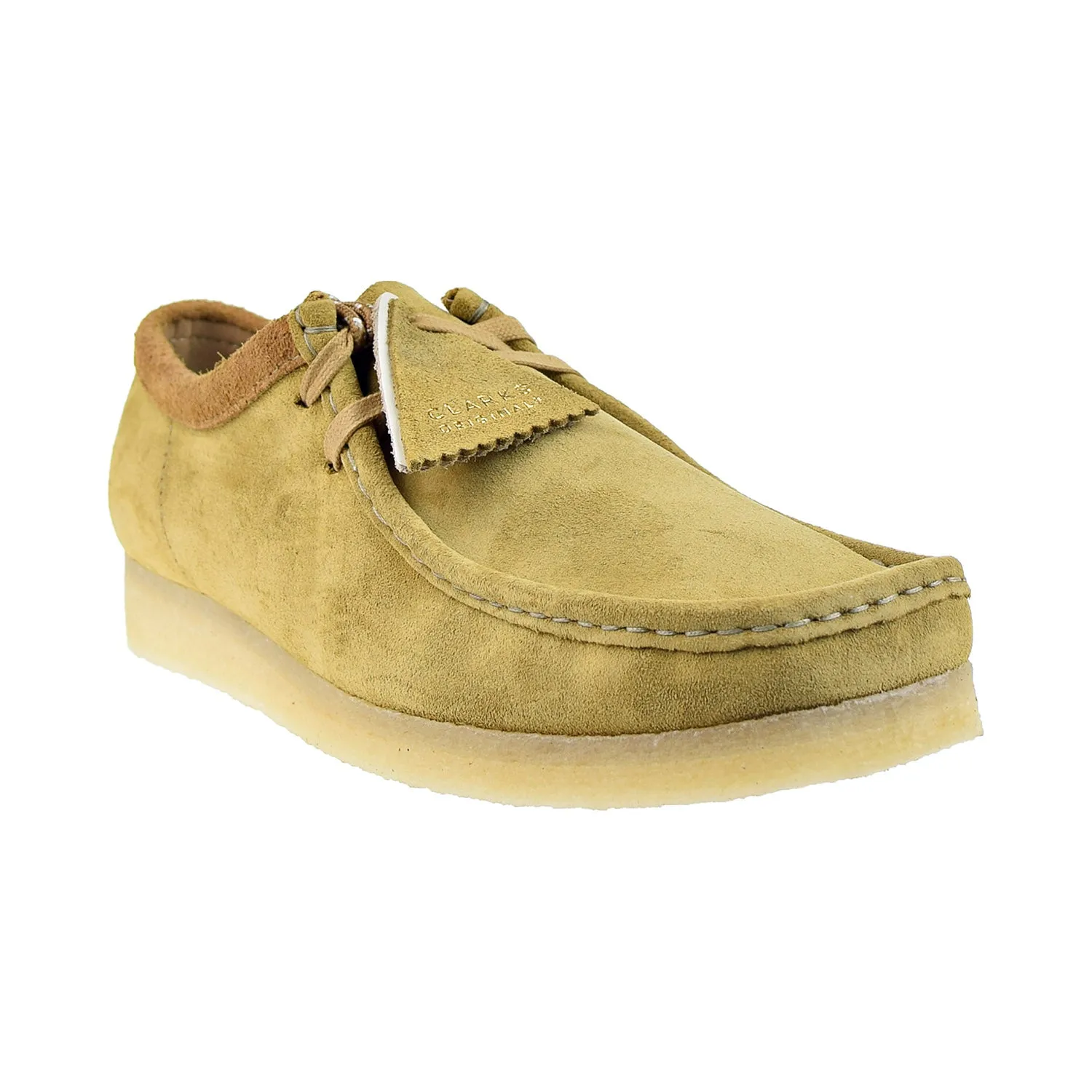 Clarks Wallabee Men's Shoes Oakmoss Suede