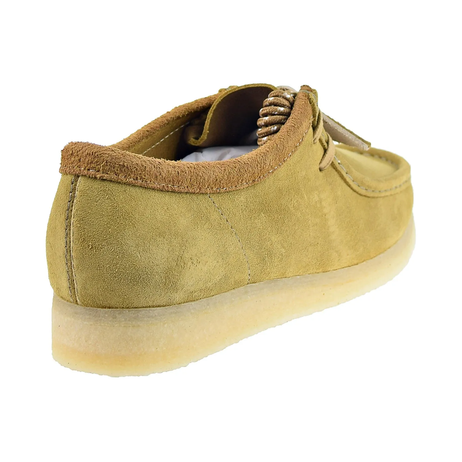 Clarks Wallabee Men's Shoes Oakmoss Suede