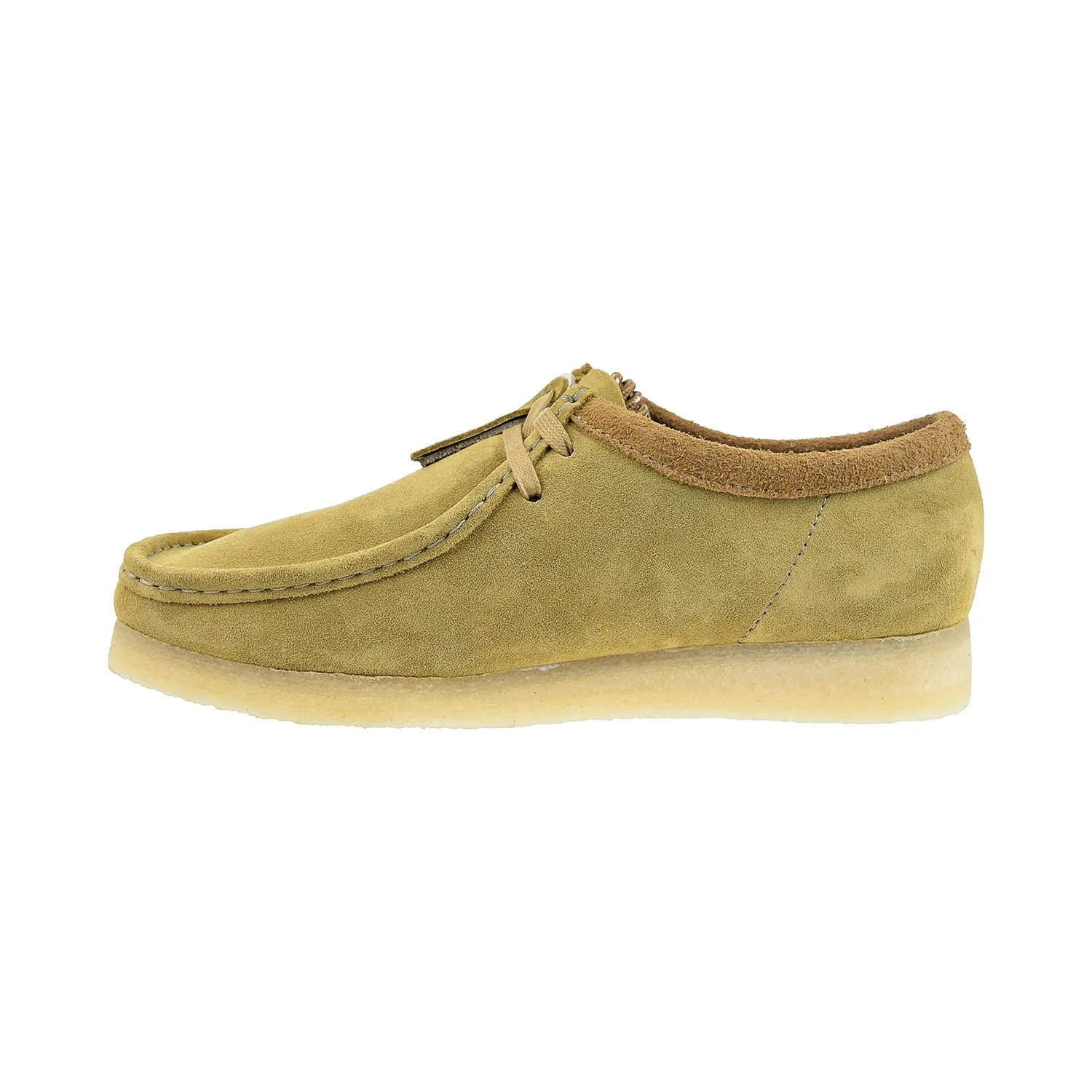 Clarks Wallabee Men's Shoes Oakmoss Suede