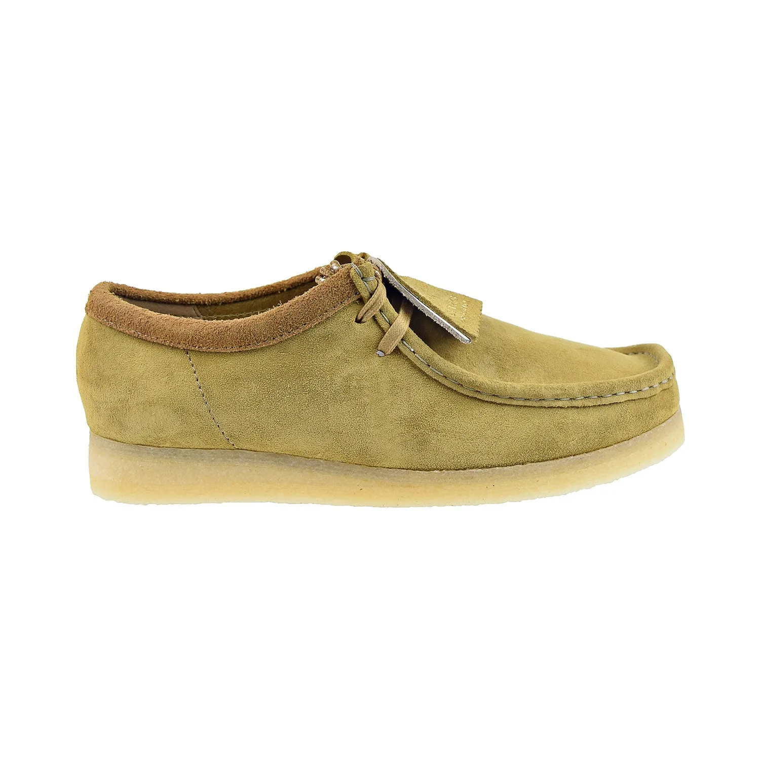 Clarks Wallabee Men's Shoes Oakmoss Suede