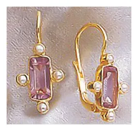 Duchess of Beaufort Amethyst Earrings