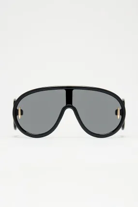 Frozen Presence Sunglasses - Black/Smoke