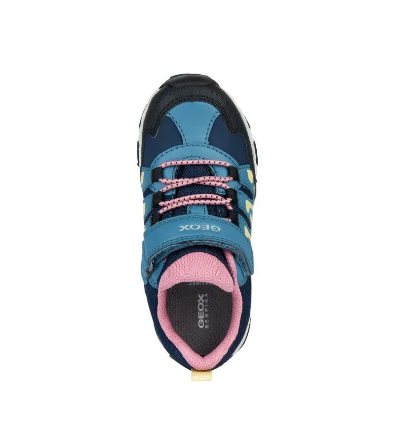 Geox Girls Junior Blue Runners J264LA