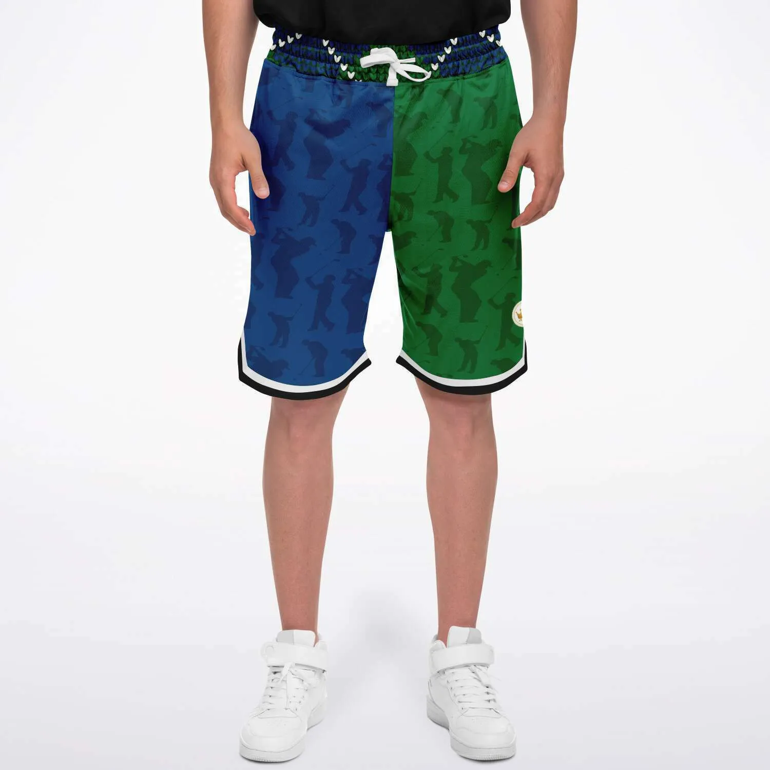 Golf Edinburgh Unisex Basketball Shorts