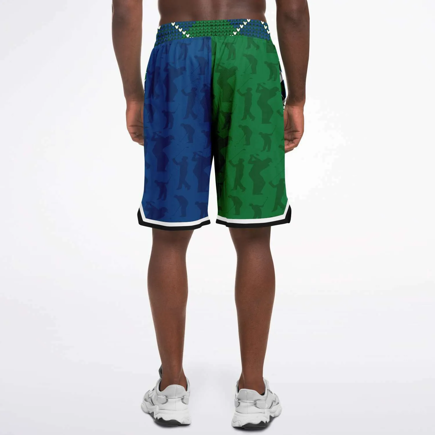 Golf Edinburgh Unisex Basketball Shorts