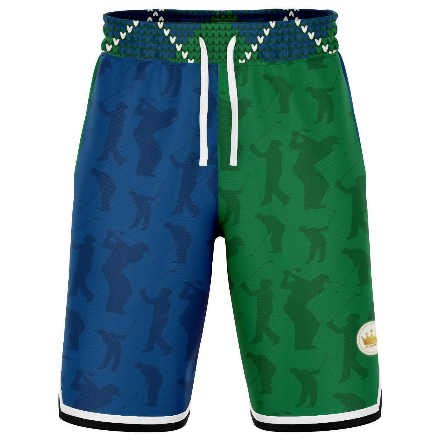 Golf Edinburgh Unisex Basketball Shorts