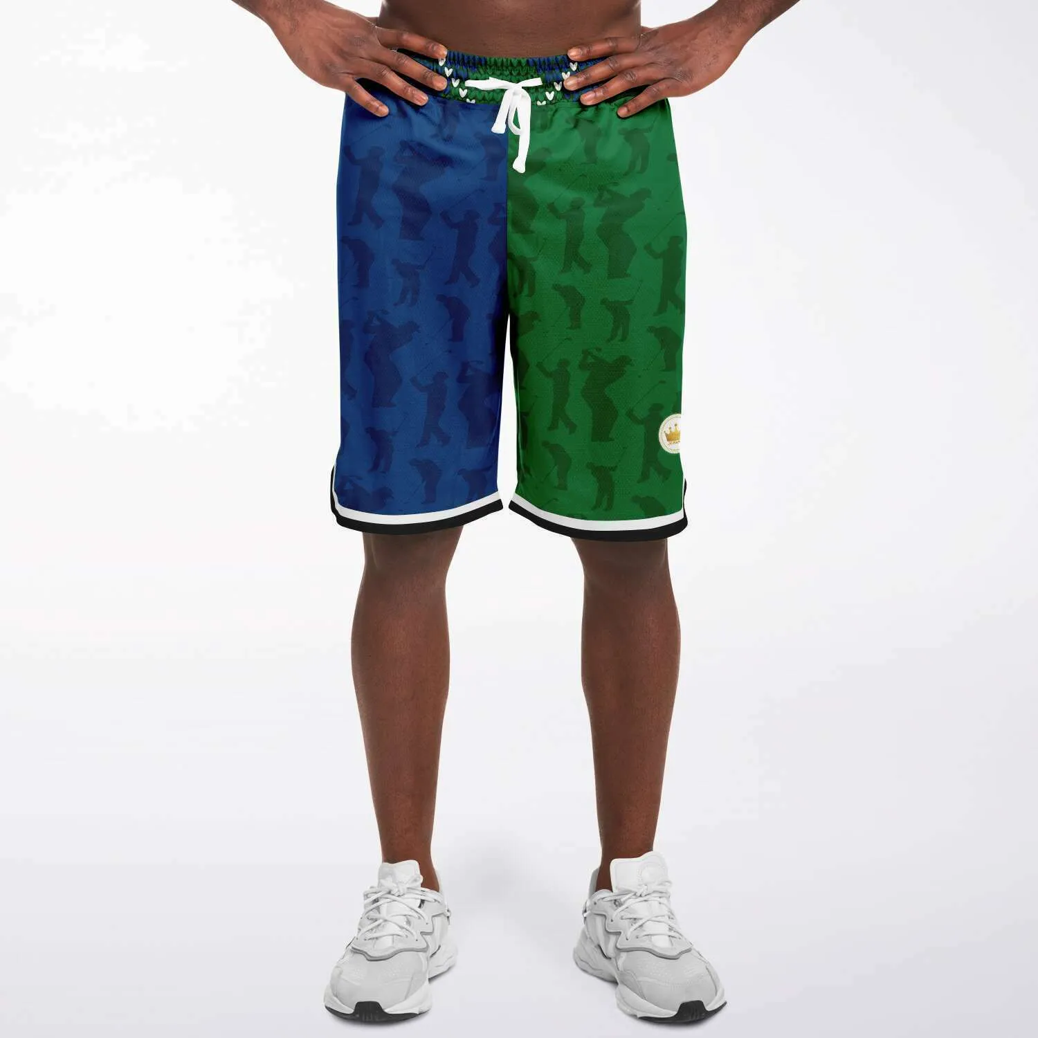 Golf Edinburgh Unisex Basketball Shorts