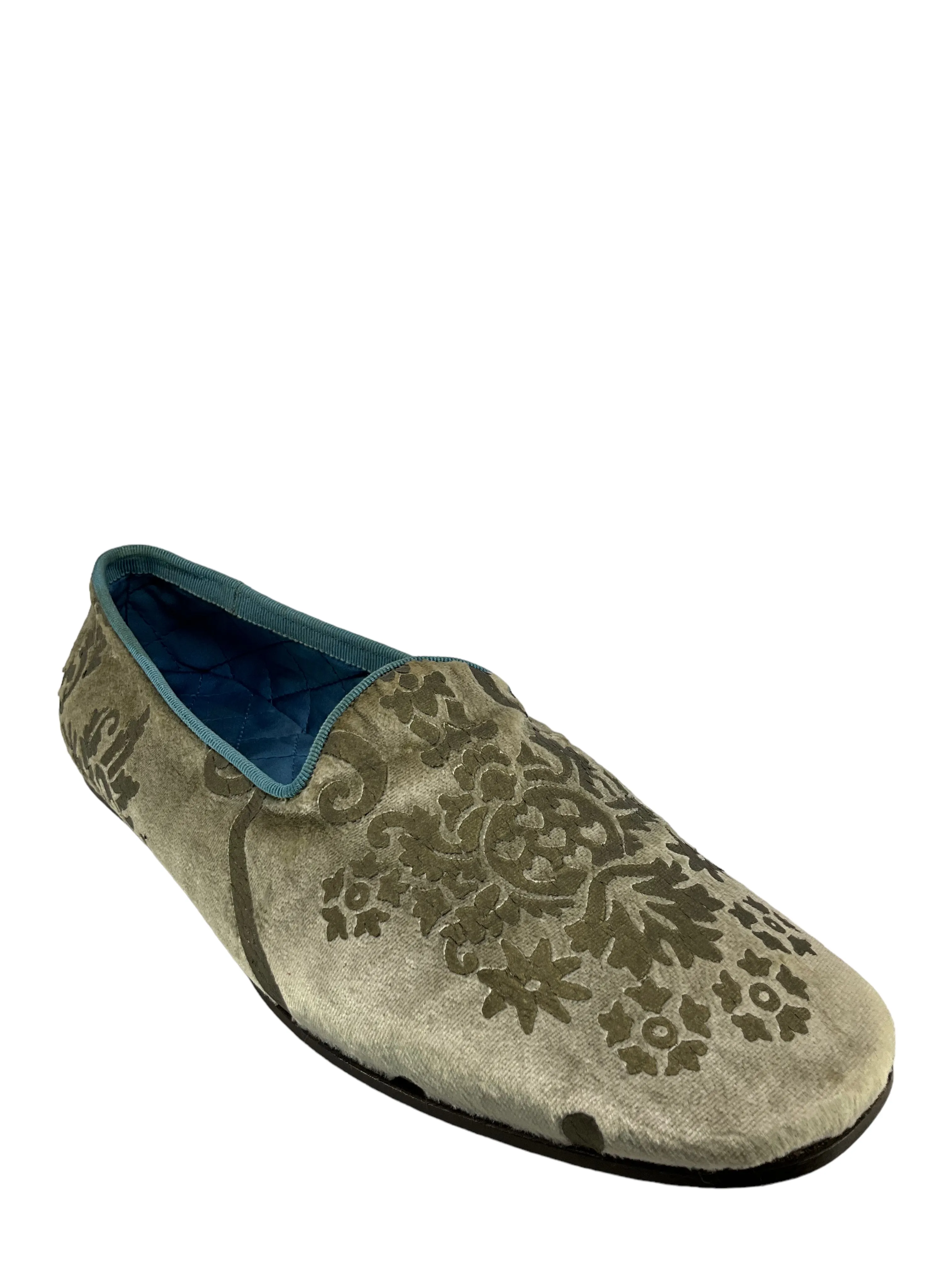 Gucci Gold Brocade Flats Size 7.5