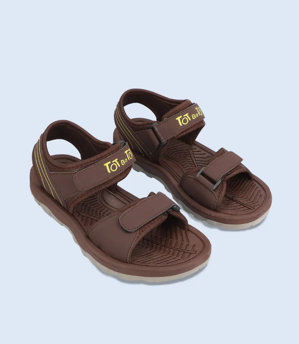 KB0159-BROWN-Boys Sandal