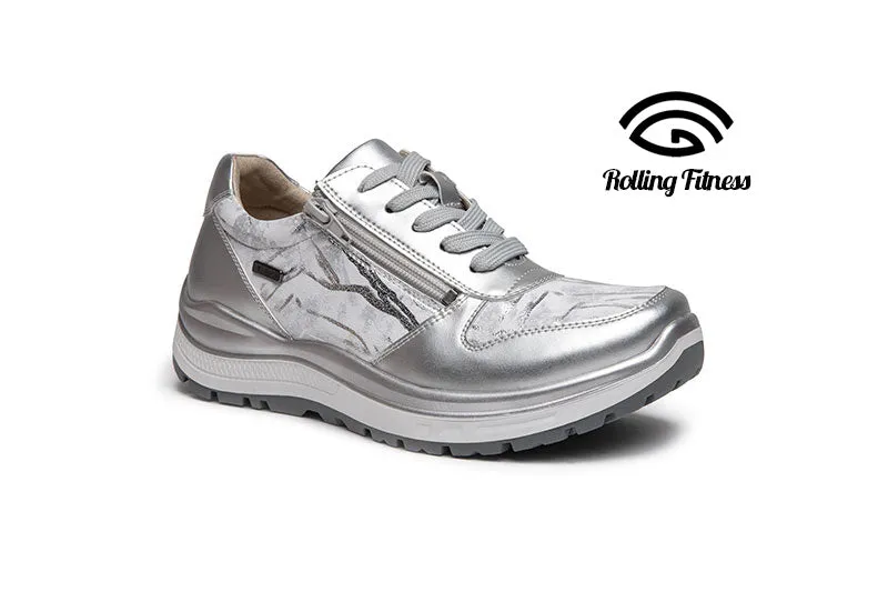 Ladies G-Comfort Lace Shoes Silver R5581WS sale