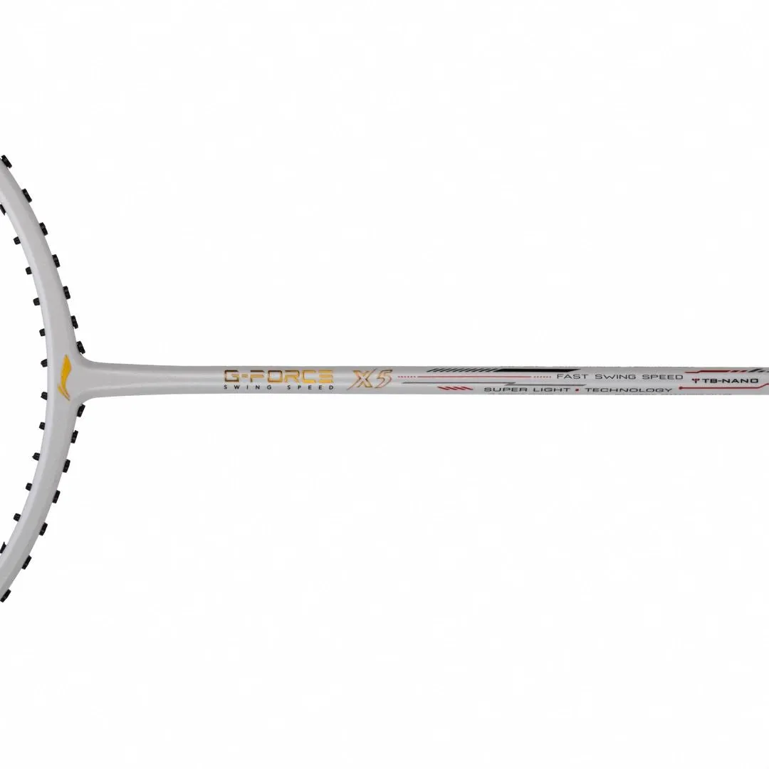 Li-Ning G-Force X5 Badminton Racket (Unstrung) | 82 Grams