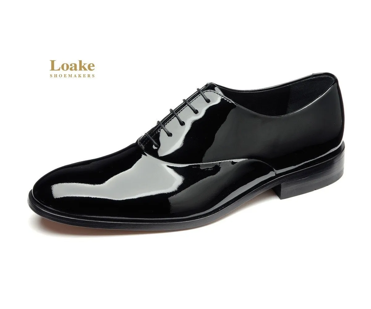 LOAKE  Patent leather dress shoe - Black