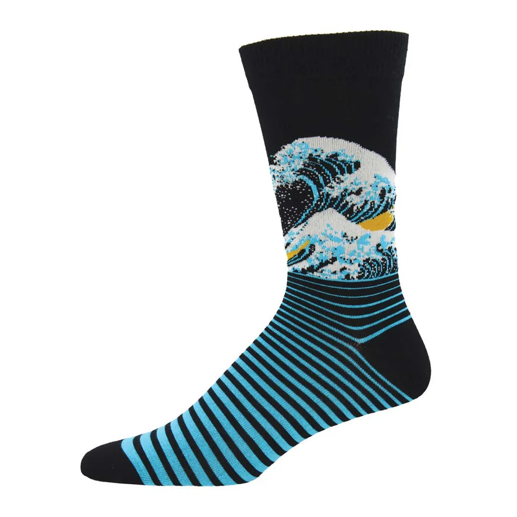 Men's The Wave Bamboo Socks