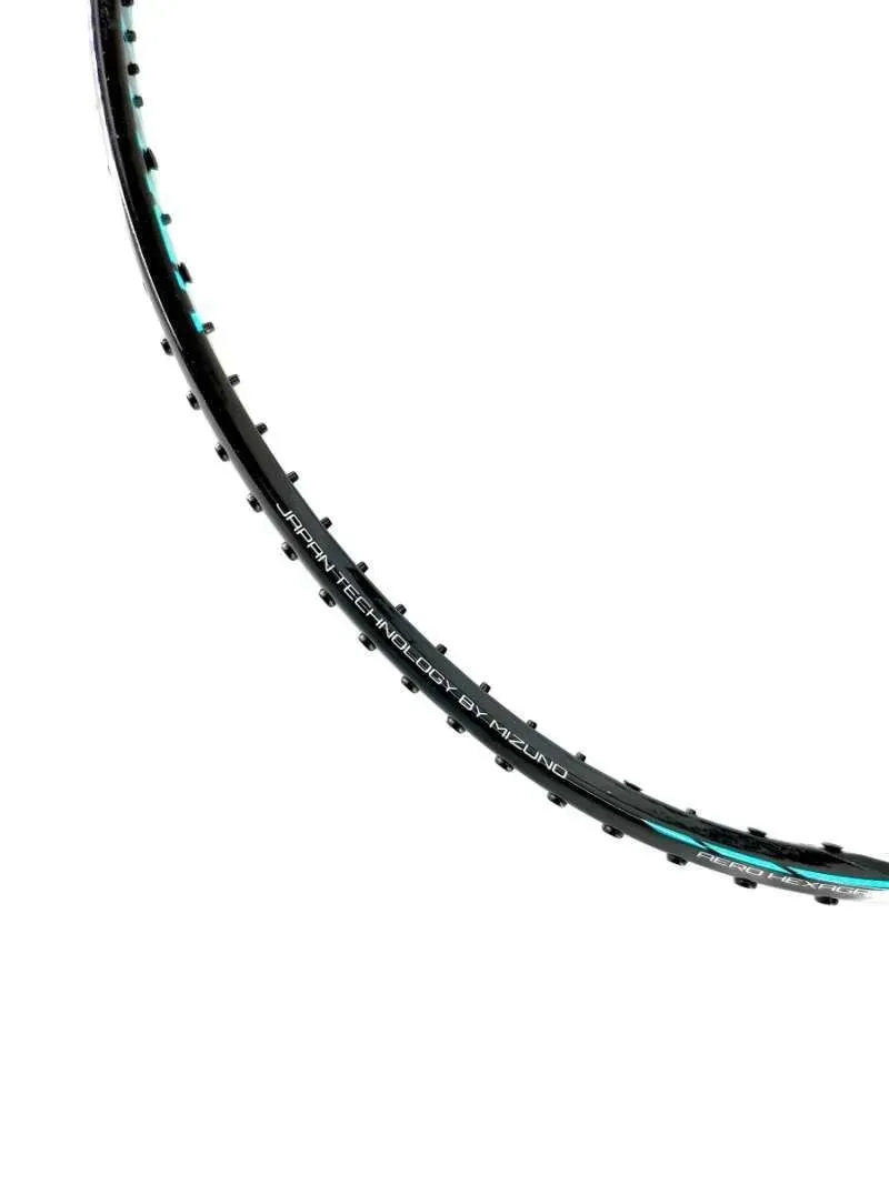 Mizuno JPX Limited Edition Attack  | Black/Turquoise Foil (Unstrung) 3U