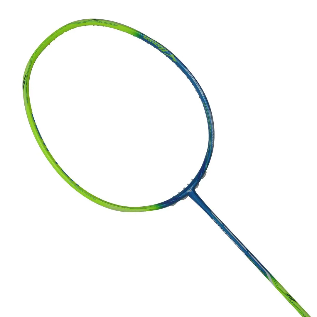 Mizuno Swifter SP78 Badminton Racket 5U (Unstrung) - Azure Blue/Neon Green/White