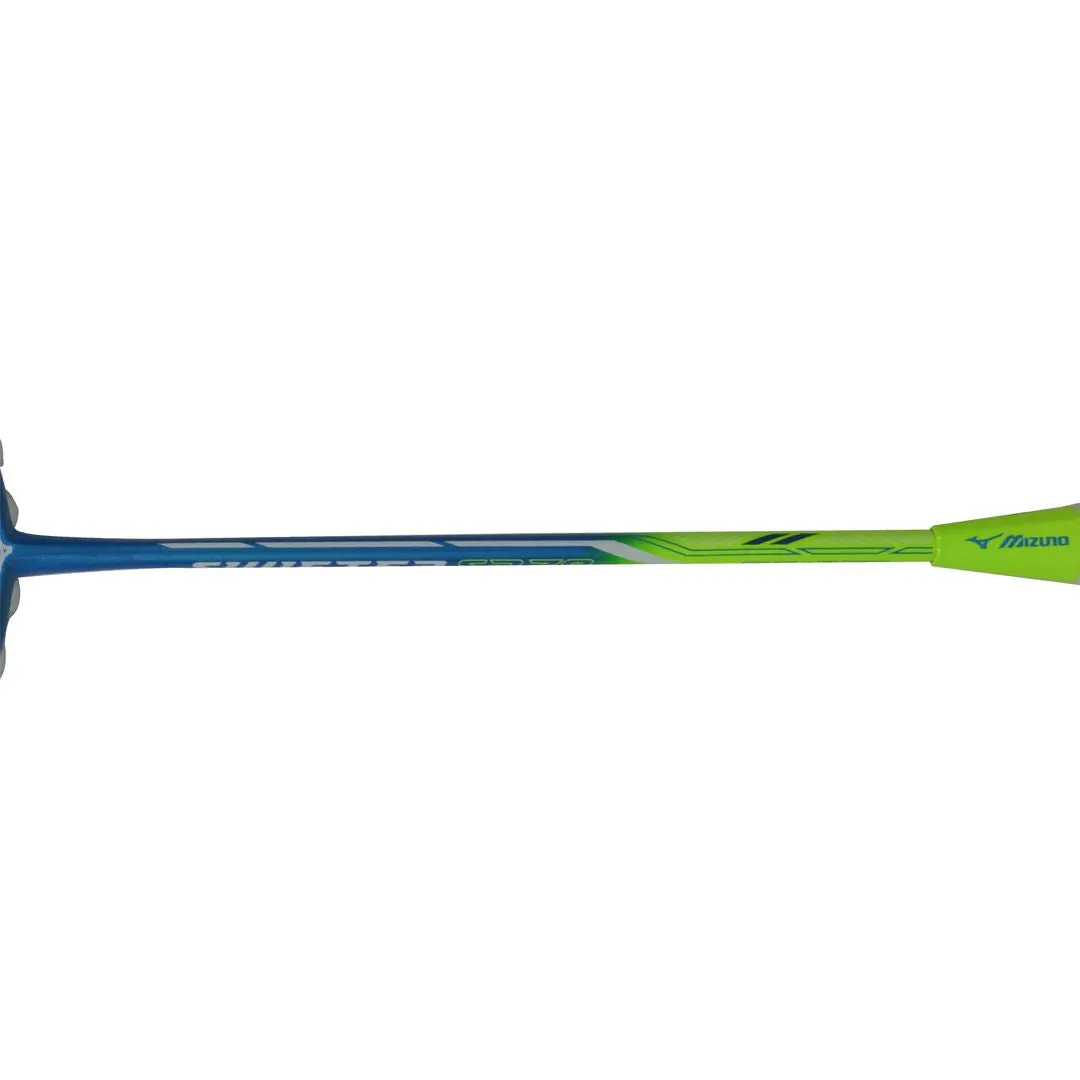 Mizuno Swifter SP78 Badminton Racket 5U (Unstrung) - Azure Blue/Neon Green/White