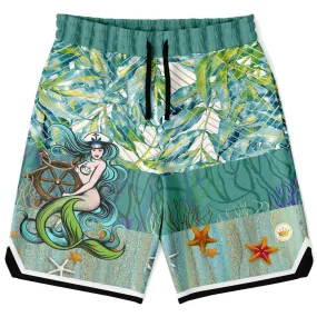 My Little Mermaid Unisex Basketball Shorts