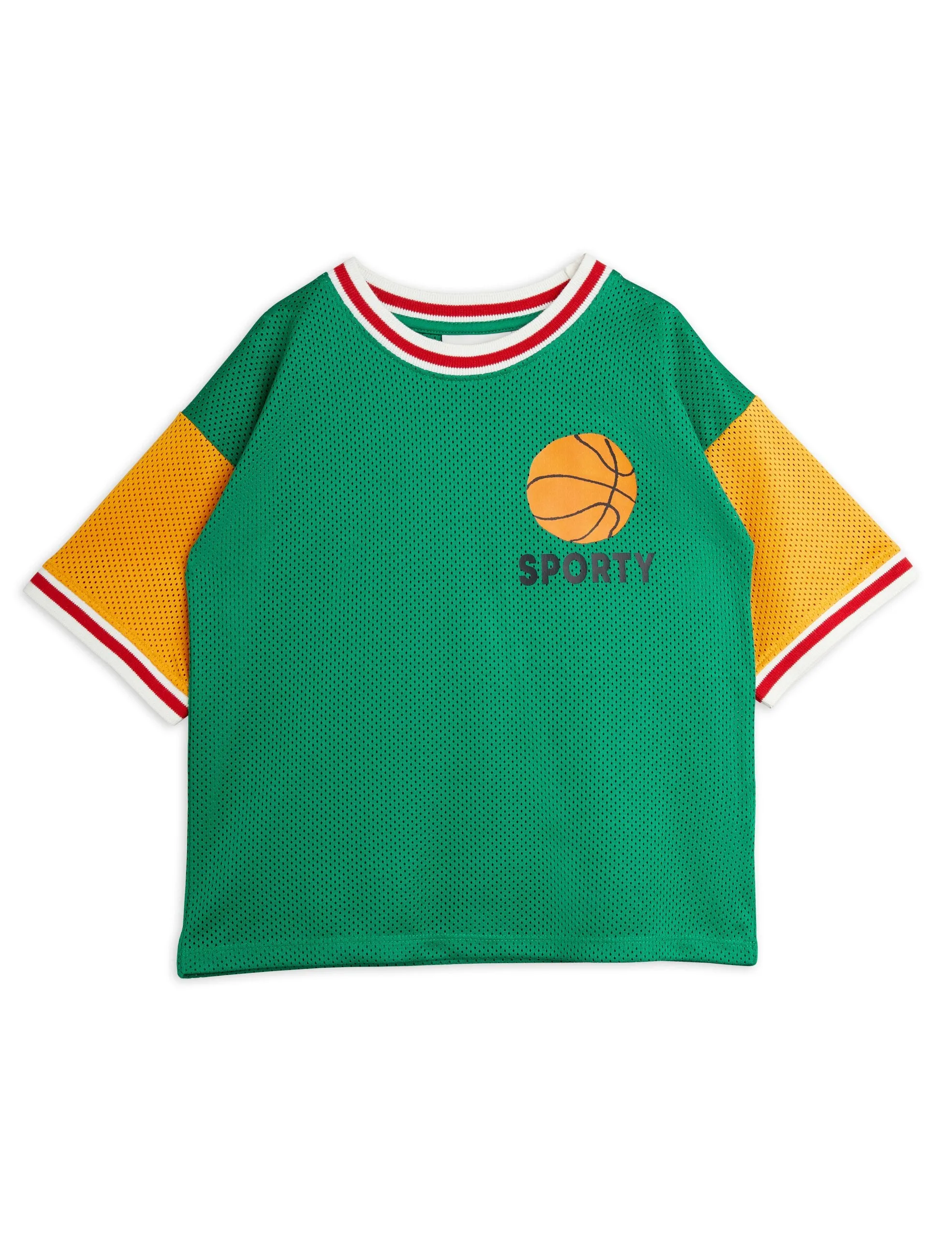 NEW Mini Rodini | Basket mesh sp ss tee