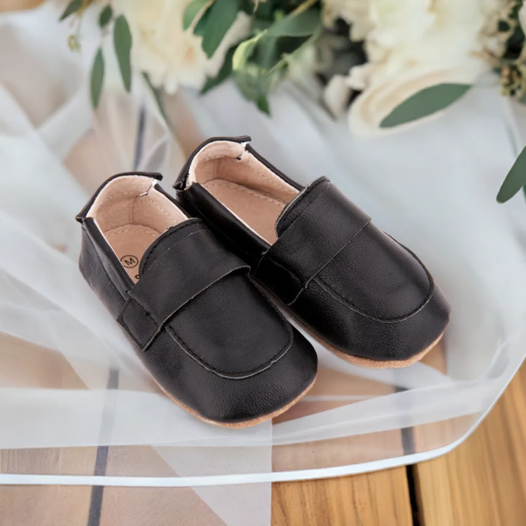 Oliver First/Pre Walker Baby & Toddler Loafers Black