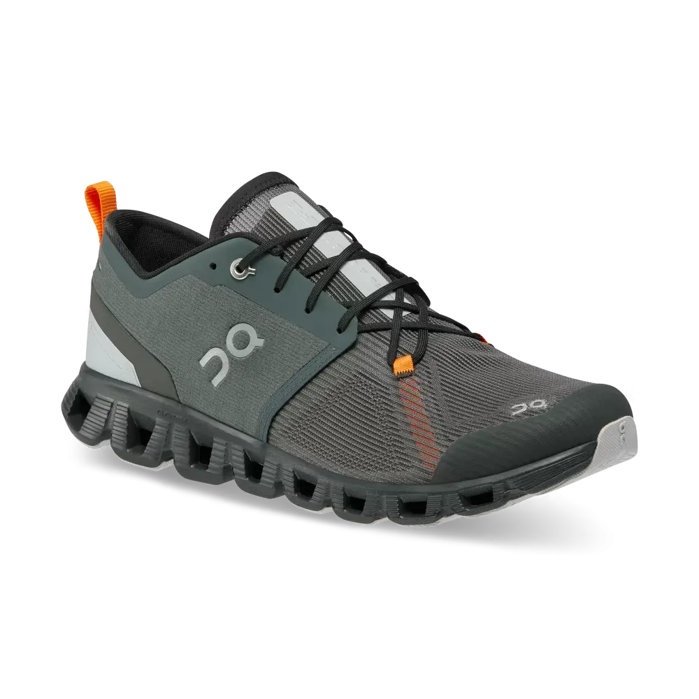 On Running Men's Cloud X 3 Shift Shoes - Lead / Turmeric