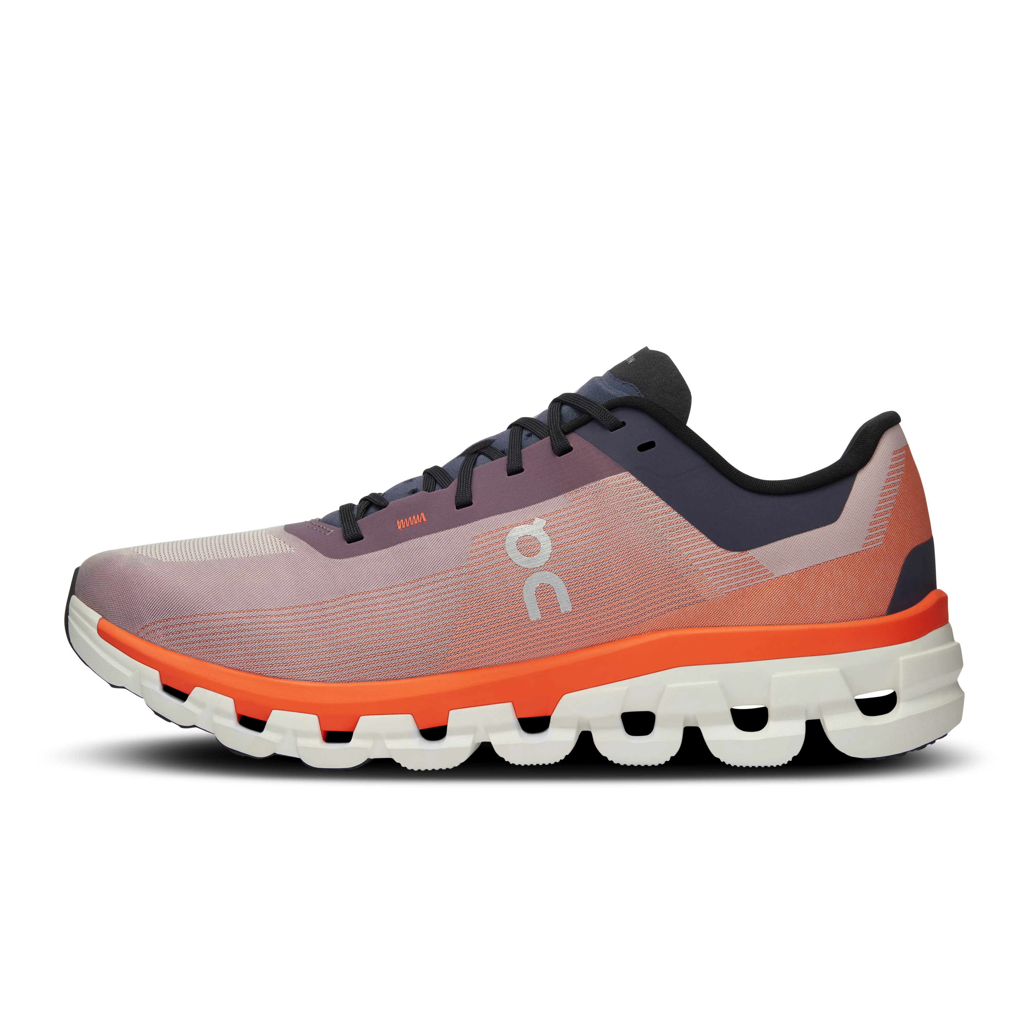 On Running Men's Cloudflow 4 Shoes - Quartz / Flame