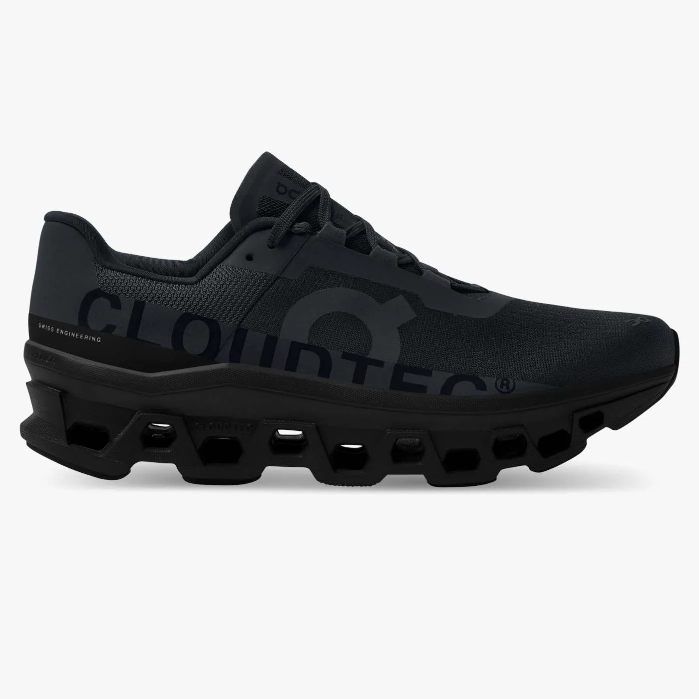 On Running Men's Cloudmonster Shoes - All Black