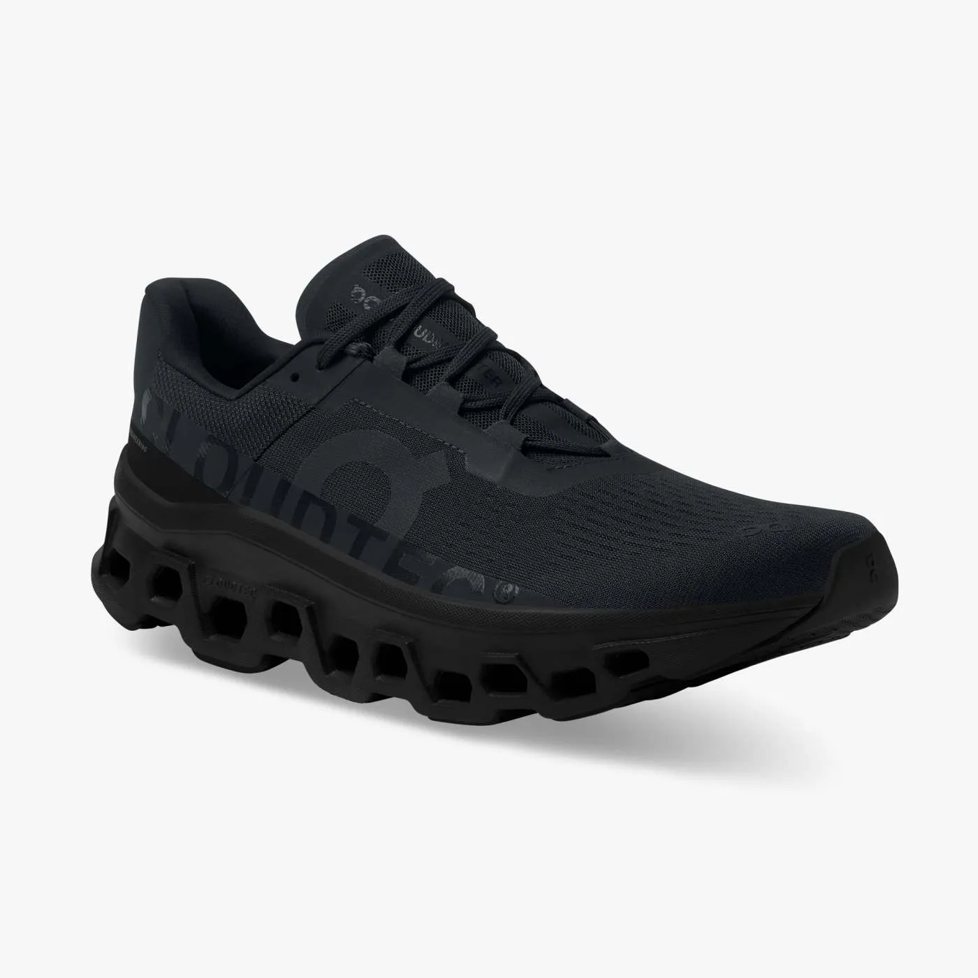 On Running Men's Cloudmonster Shoes - All Black