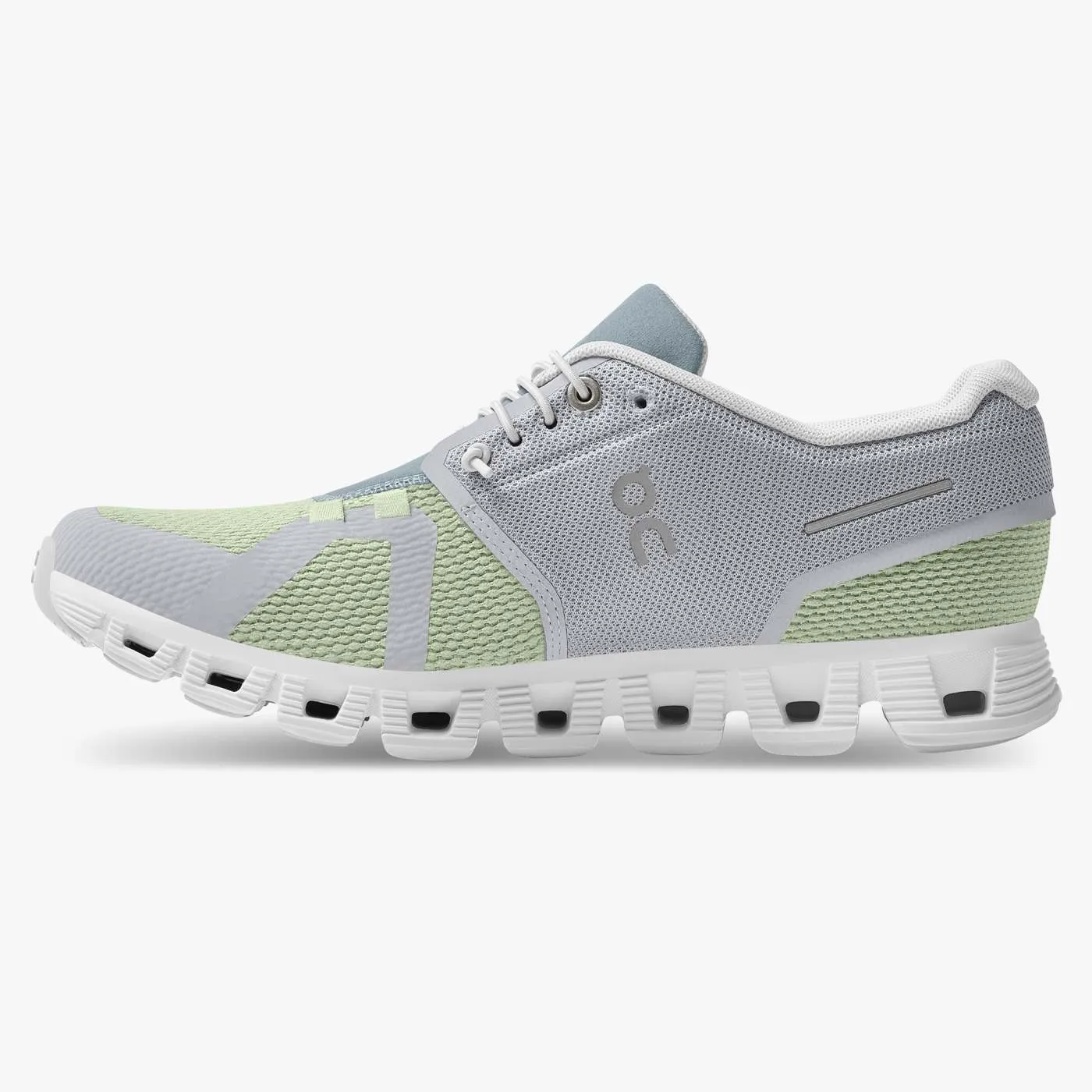 On Running Women's Cloud 5 Combo Shoes - Glacier / Meadow