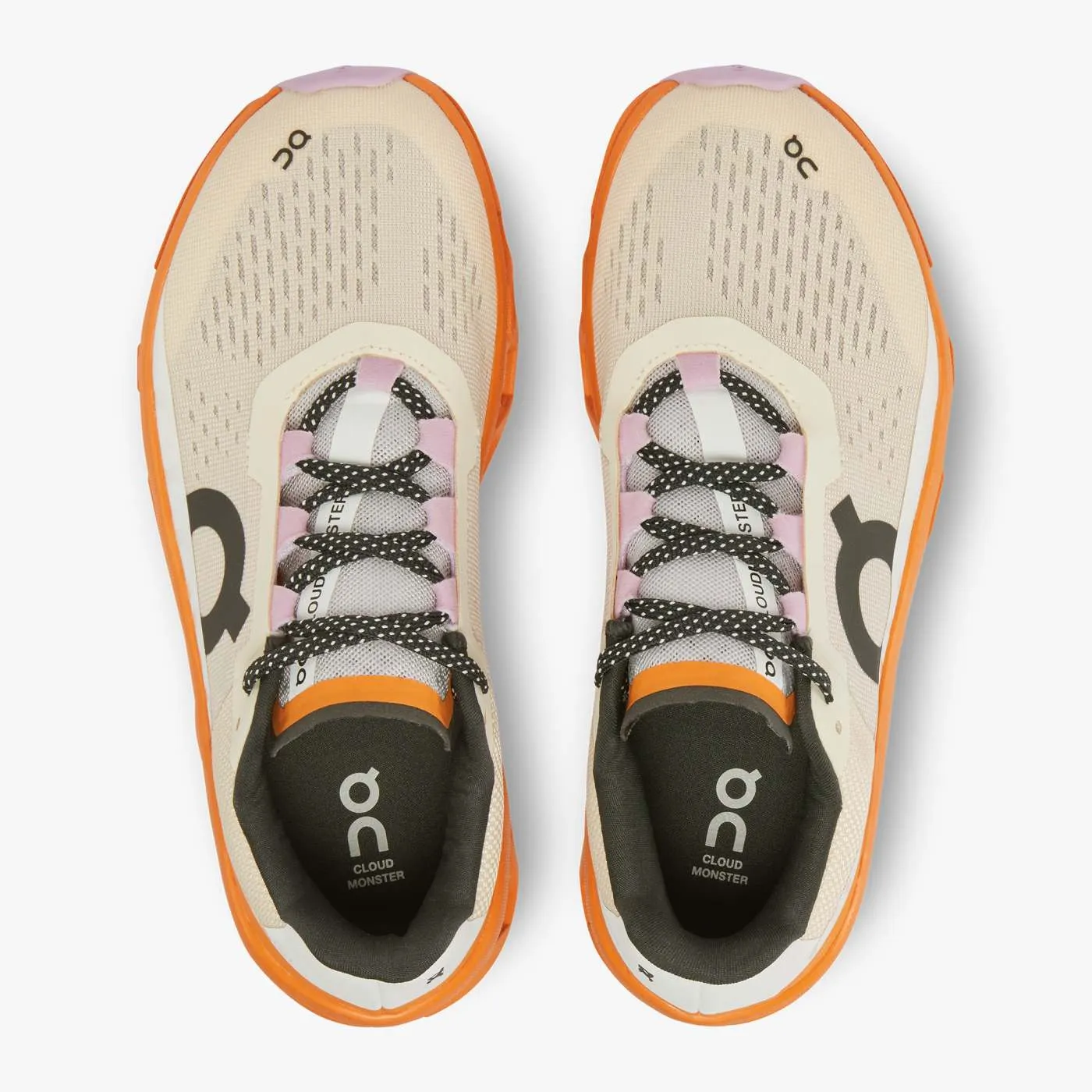 On Running Women's Cloudmonster Shoes - Fawn / Turmeric