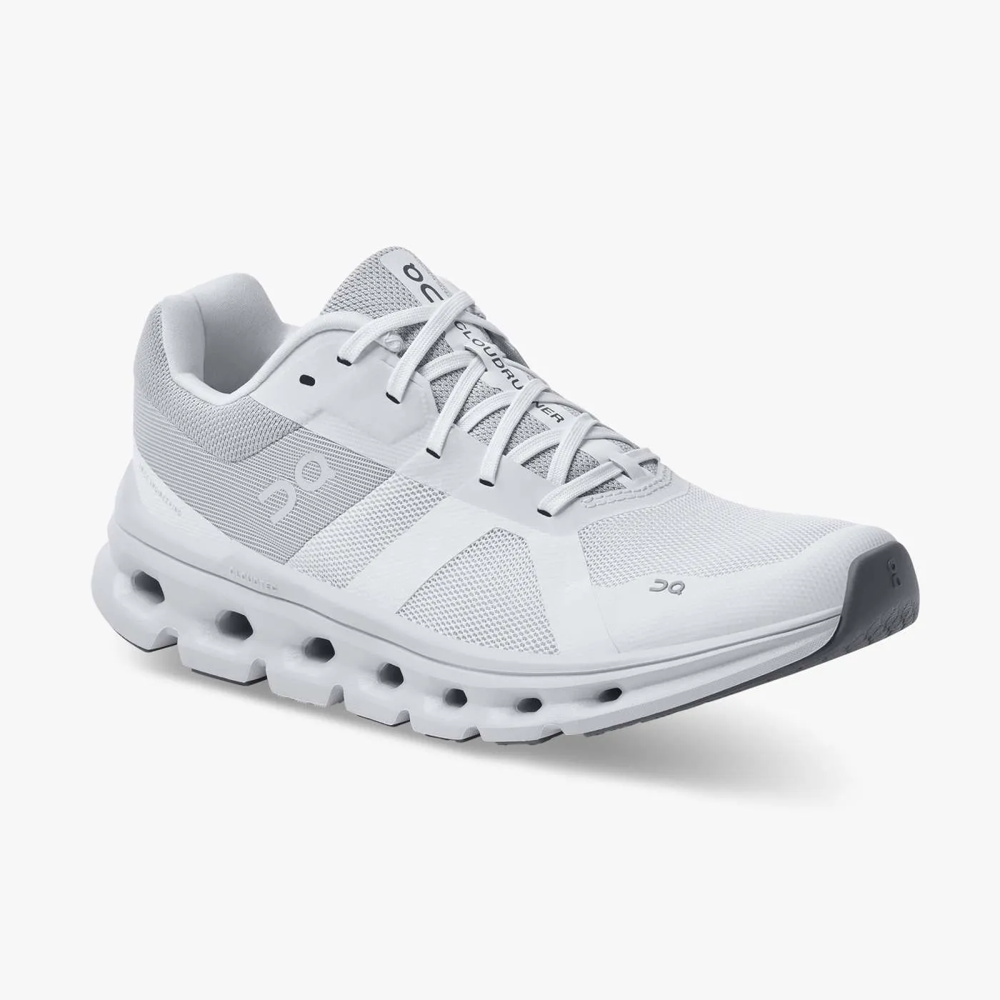 On Running Women's Cloudrunner Shoes - White / Frost