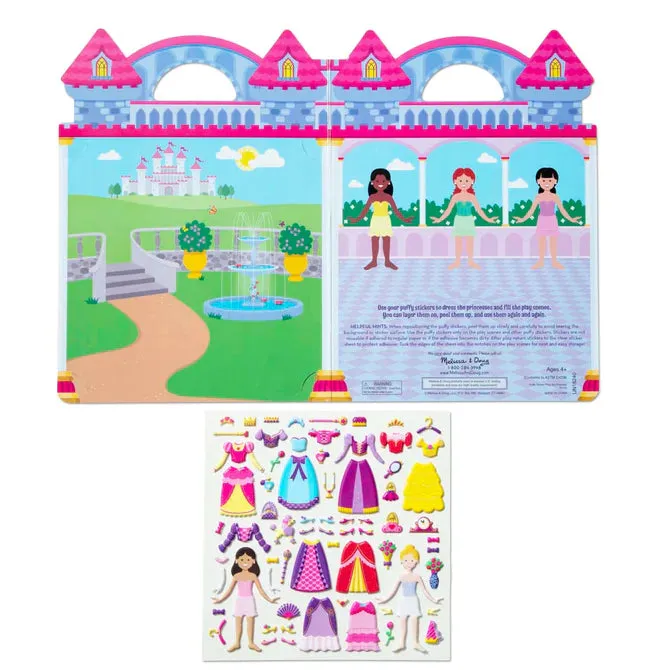 Puffy Sticker Princess Play Set