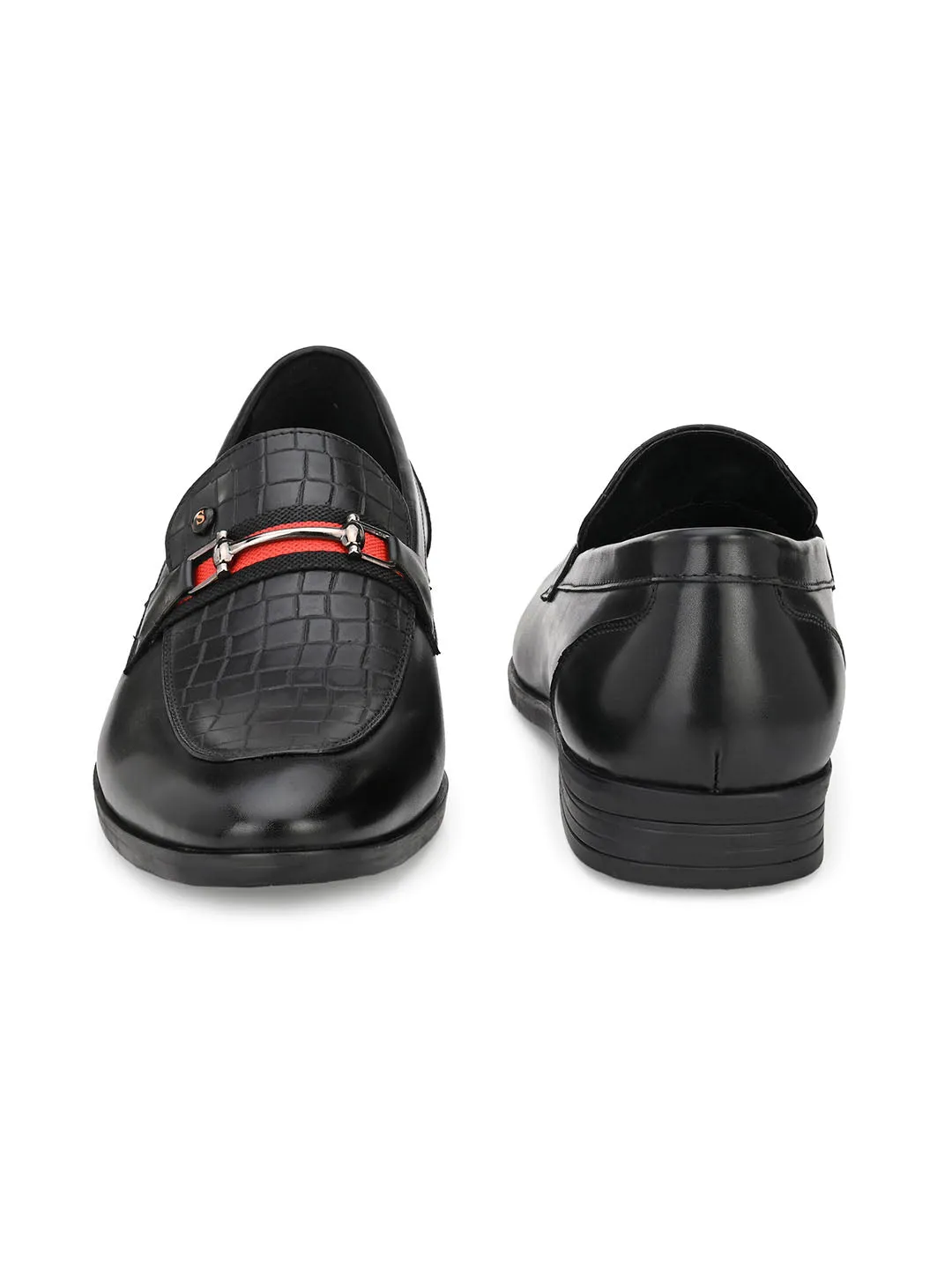 Rouge Black Moccasin