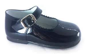 Shawn & Jeffery Baby Navy Patent Leather Mary Jane