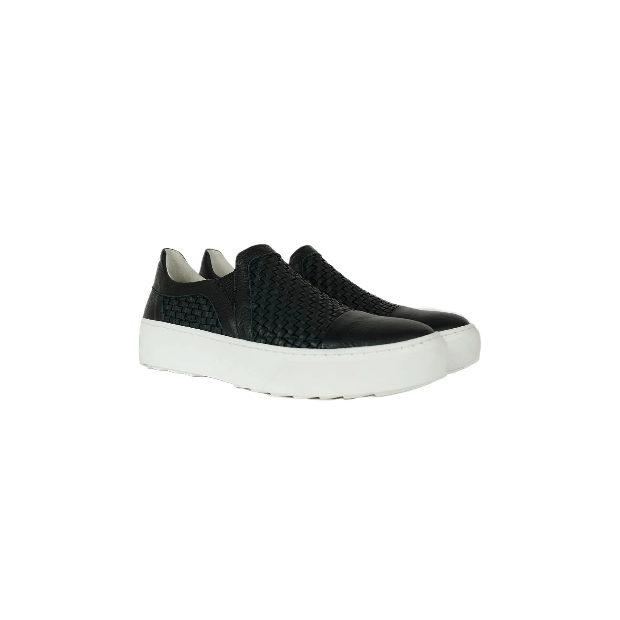 Slip On Intreccio Soft Black