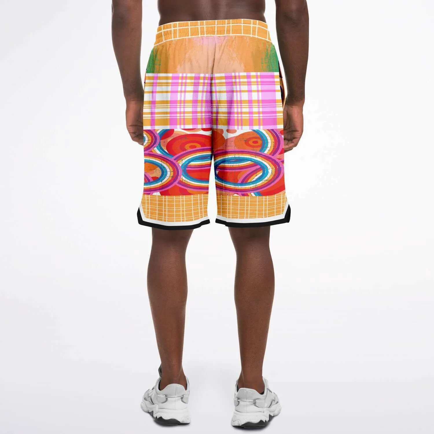 Solar Flare Unisex Basketball Shorts