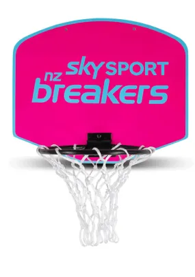 Spalding NBL Team Micro Mini New Zealand Breakers Backboard <BR> 5001/NBL/NZ