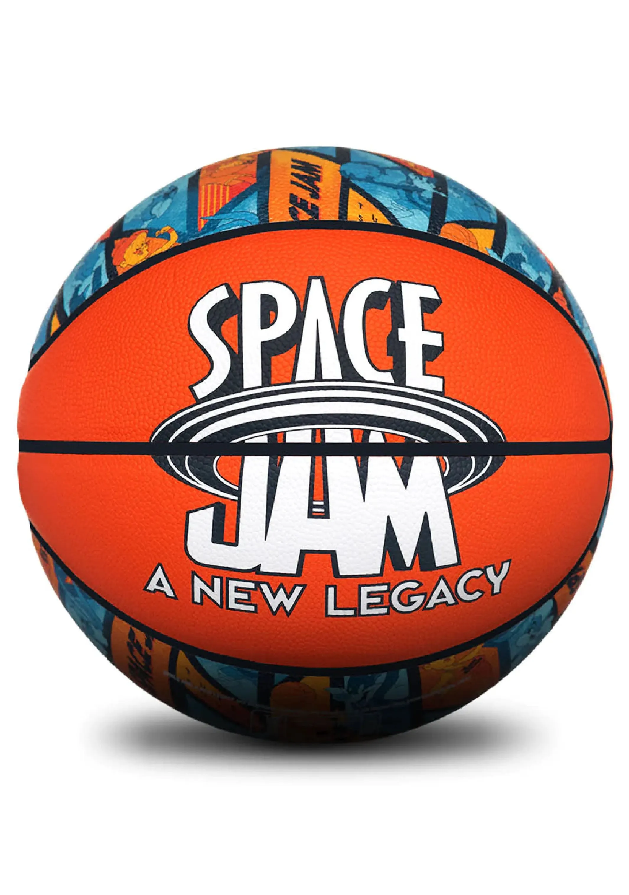 Spalding Space Jam A New Legacy Indoor/Outdoor Basketball Size 7   2x FREE Spalding High Bounce Balls <br> 5017/SJ/LEGACY/BO