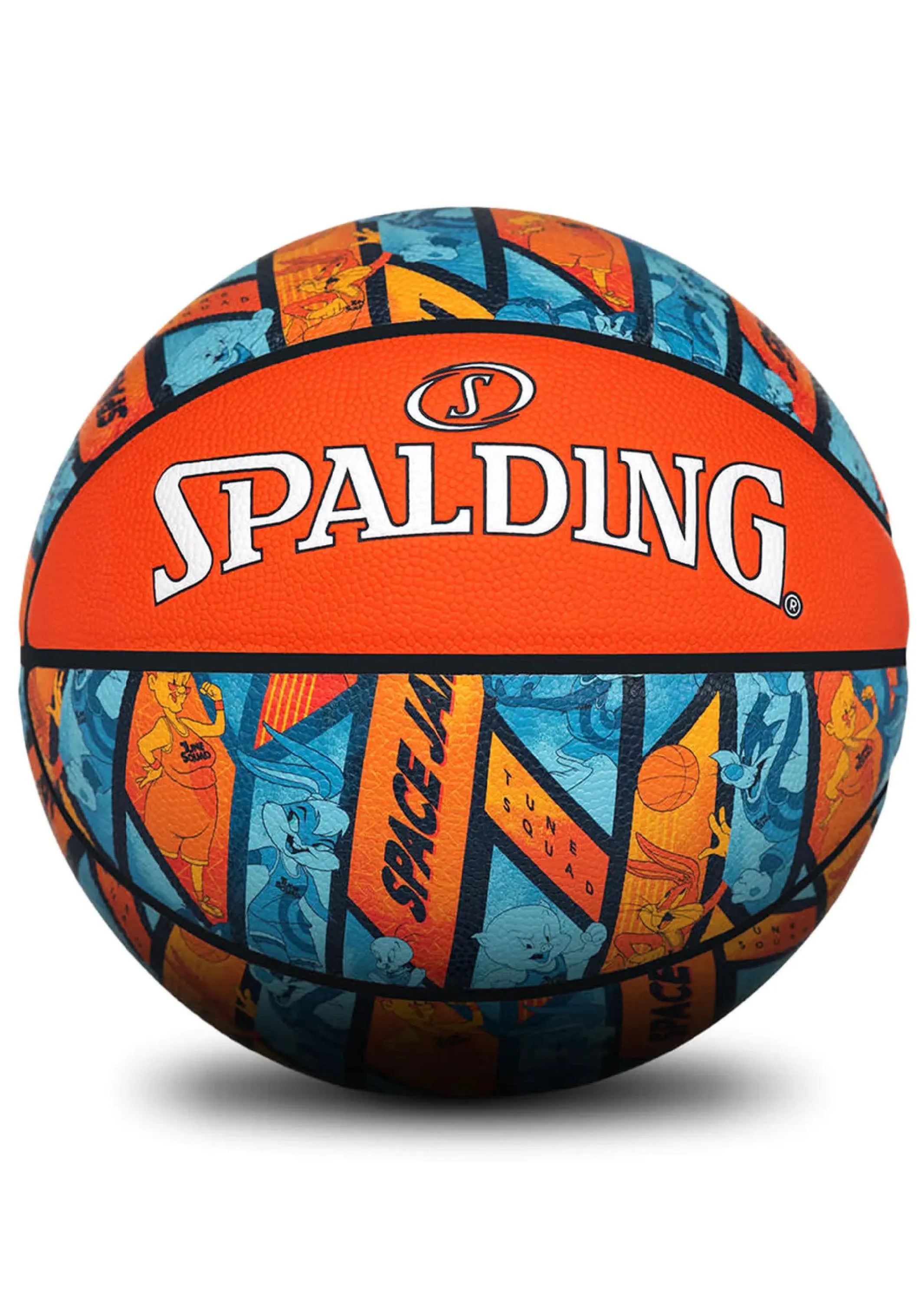 Spalding Space Jam A New Legacy Indoor/Outdoor Basketball Size 7   2x FREE Spalding High Bounce Balls <br> 5017/SJ/LEGACY/BO